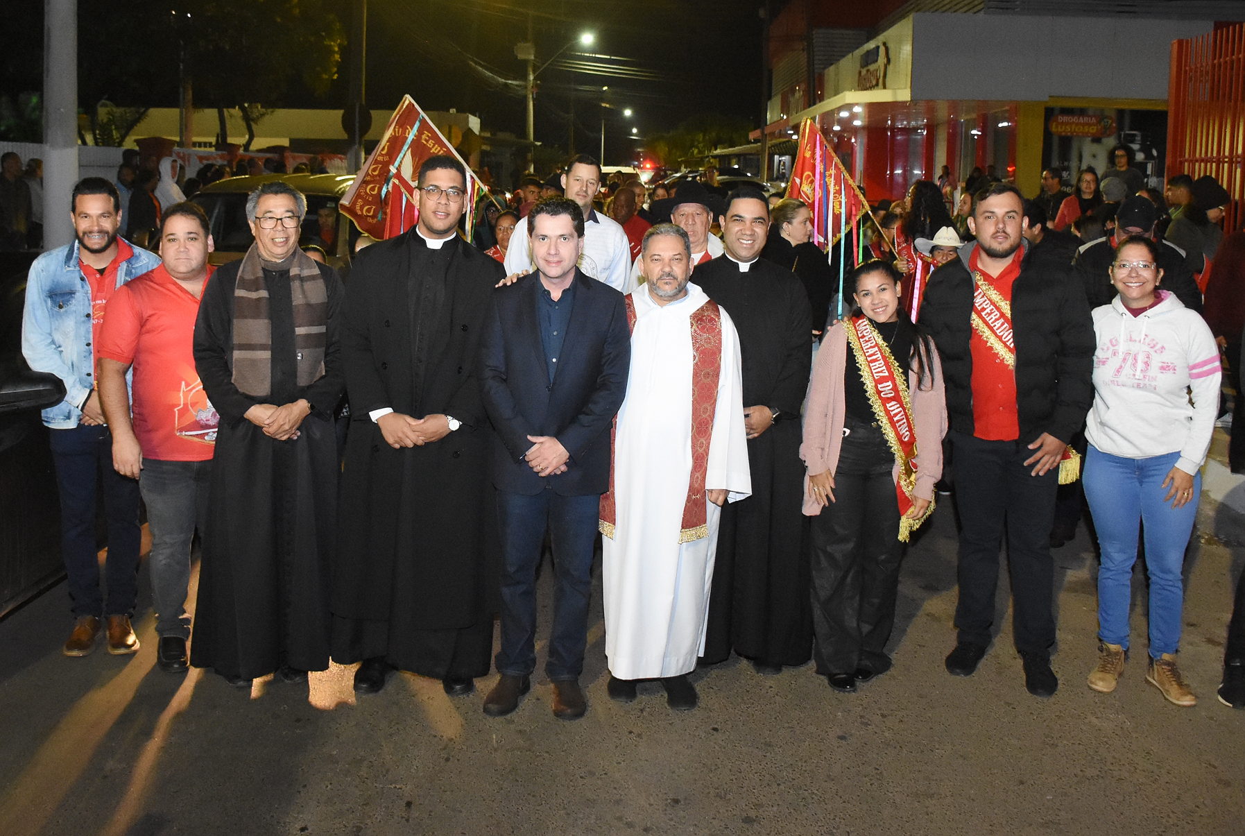 Prefeito Luis Otavio participa da Alvorada do Divino, que marca o início da 78ª Festa do Divino Espírito Santo em Cristalina